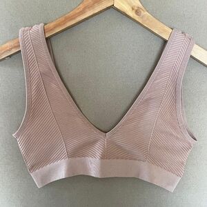 A by Anthropologie XS/XSS Seamless Mauve Bralette